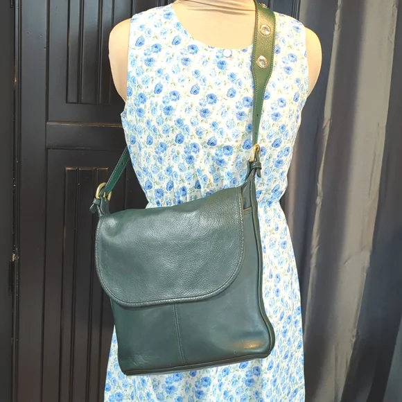 Coach | Bags | Vintage Coach Whitney 415 Bottle Green | Poshmark